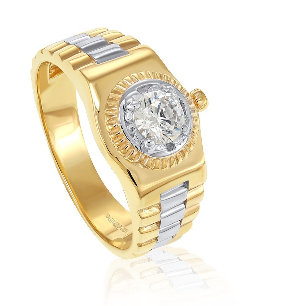 Jewelry before retouching, showing imperfections